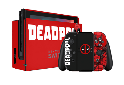 Deadpool Nintendo Switch Skin