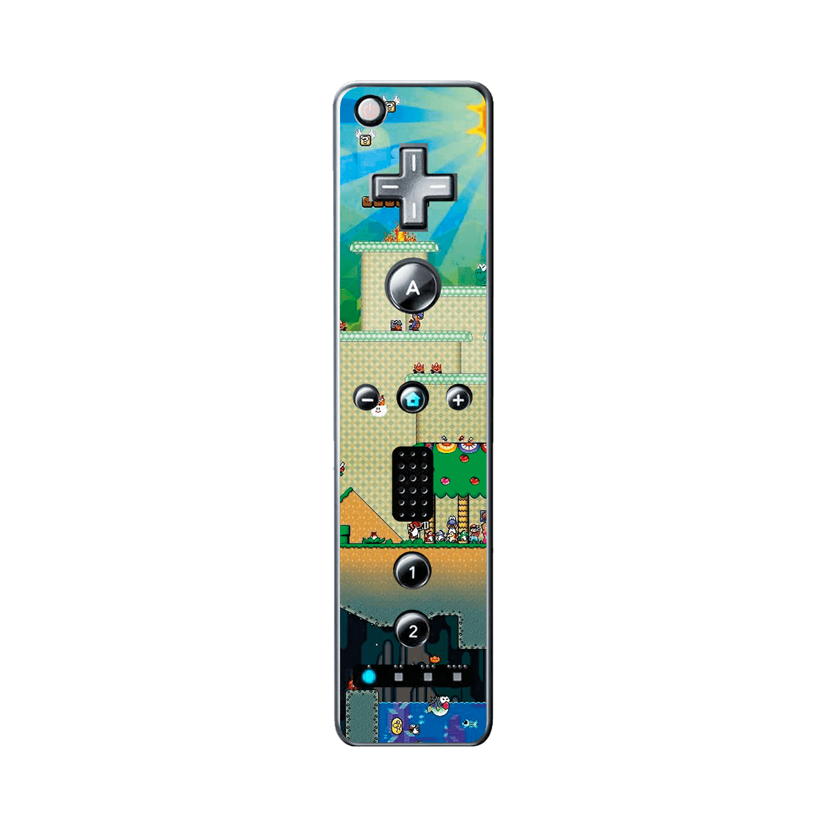 Mario Bros Nintendo Wii Skin