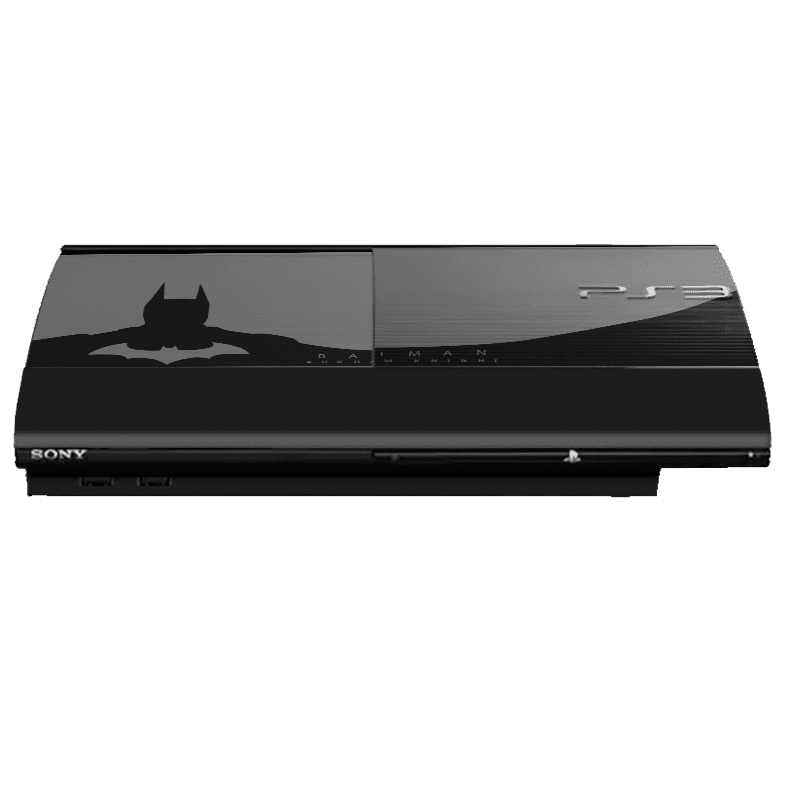 Batman Arkham Skin Playstation 3 Super Slim Xonebrand
