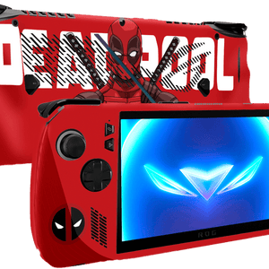 Deadpool Asus Rog Ally X Handheld Gaming Computer Skin