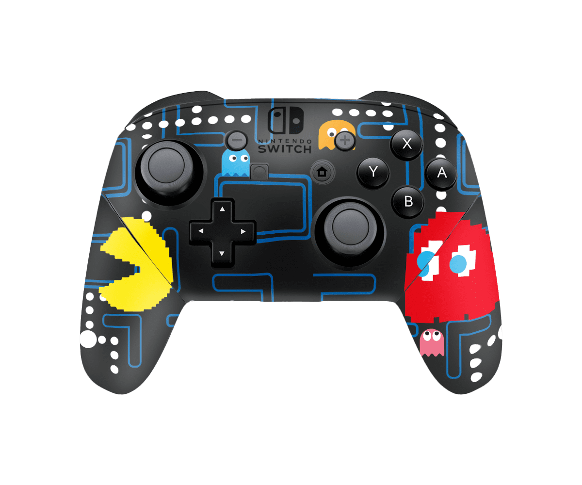 Pacman Skin Nintendo Switch Pro Controller