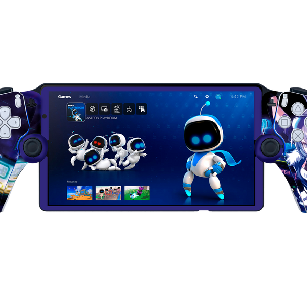 Silver Wolf Skin Playstation Portal