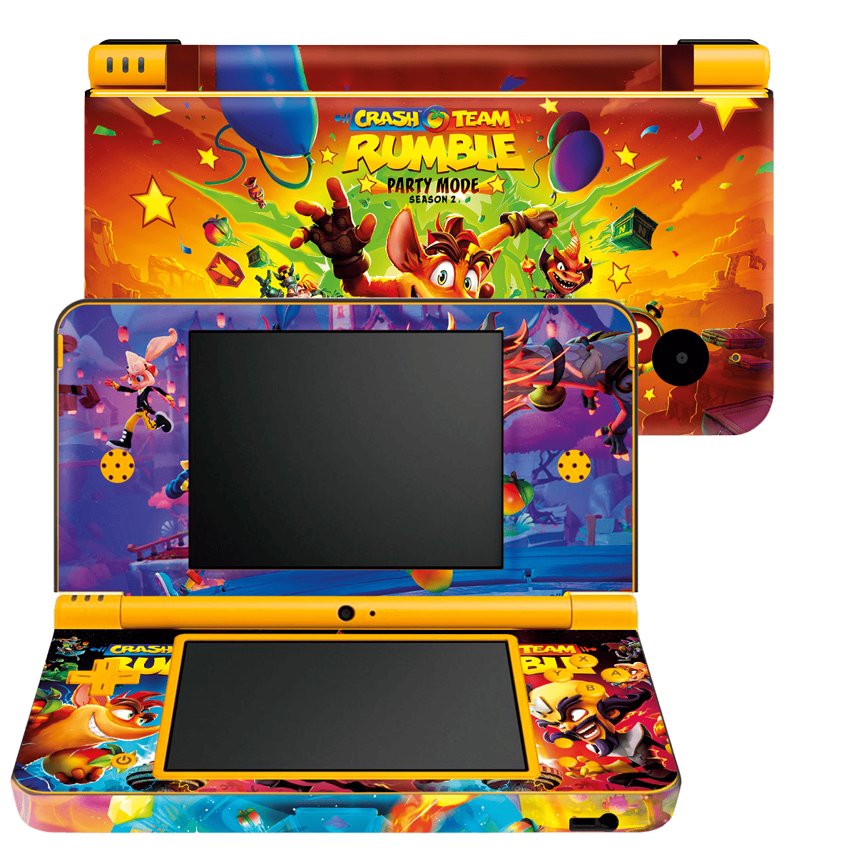 Crash Skin Nintendo DSi XL (2009) Xonebrand