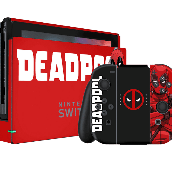 Deadpool Skin Nintendo Switch (2017) Xonebrand