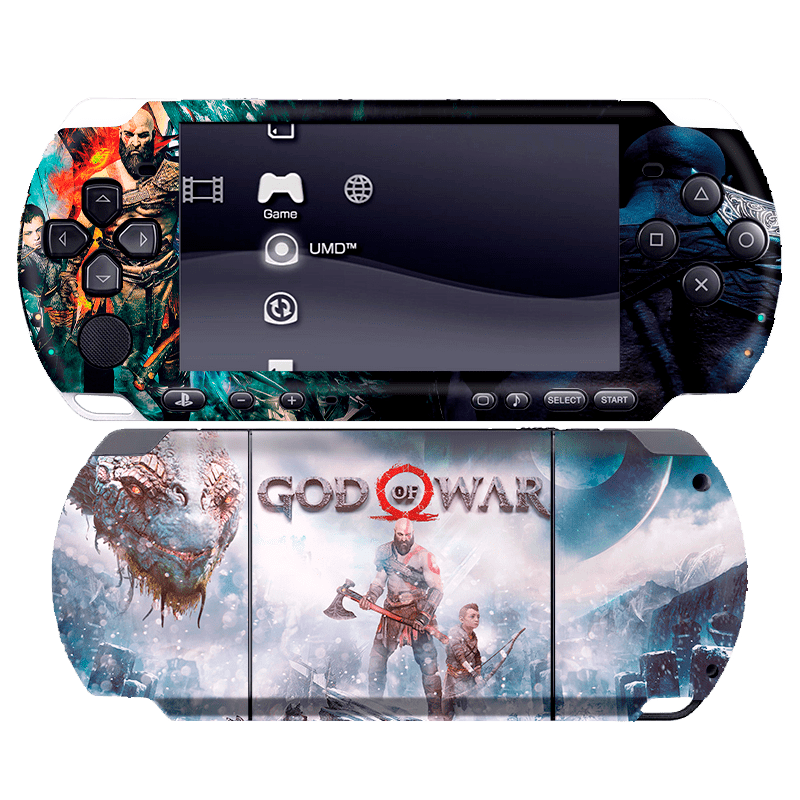 God of War PSP portátil para juegos Bundle Skin