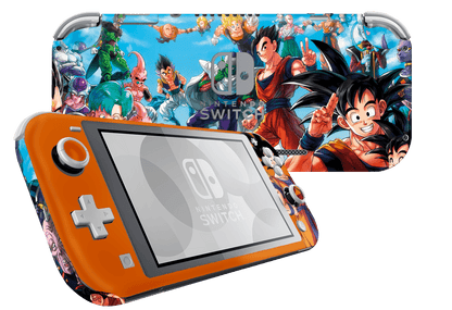 Dragon Ball Z Nintendo Switch Lite Skin