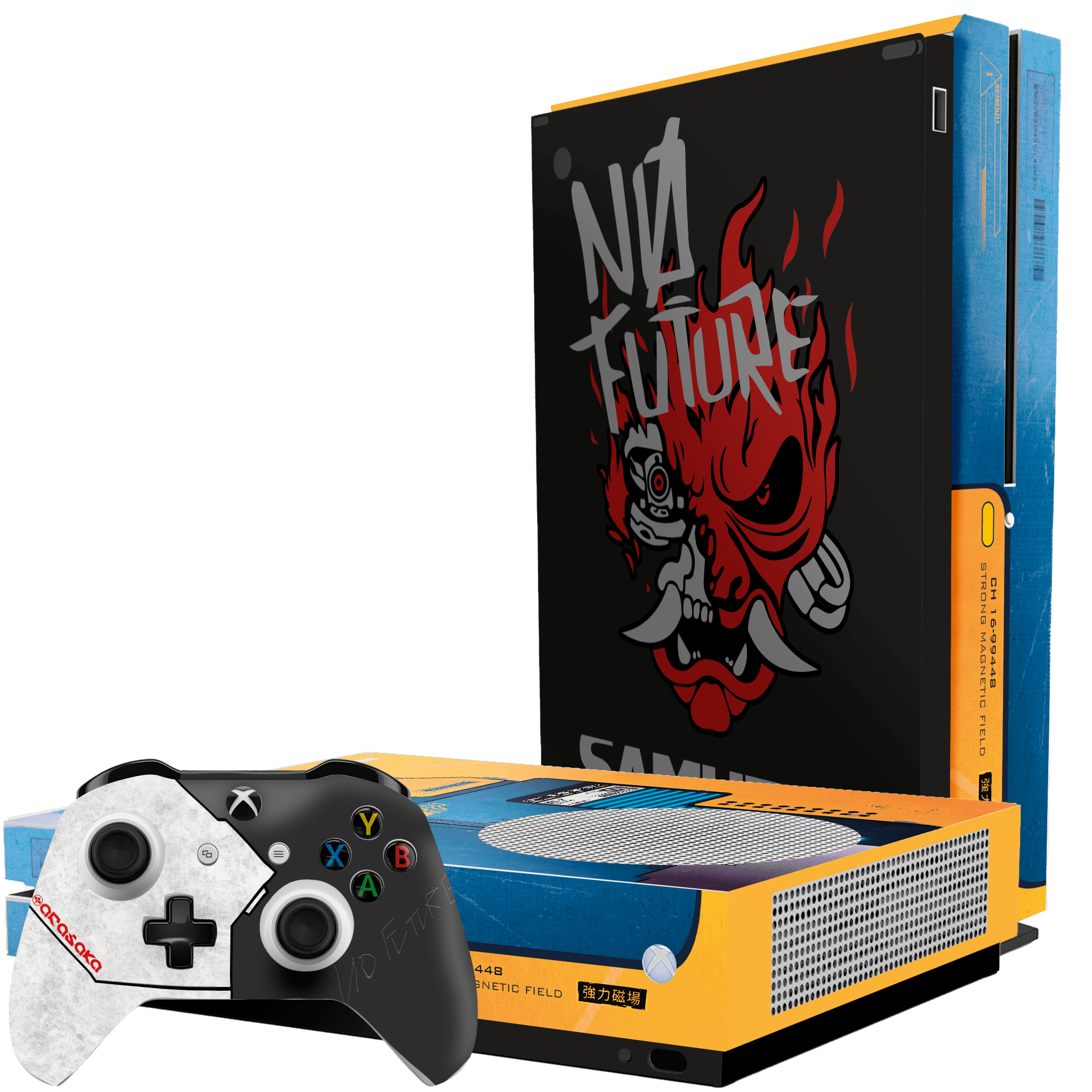 Cyberpunk Skin Xbox One S Xonebrand