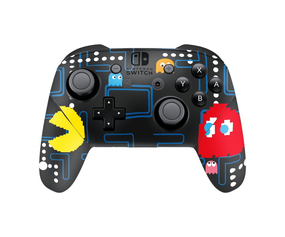 Pac-Man Nintendo Switch Pro Control Skin