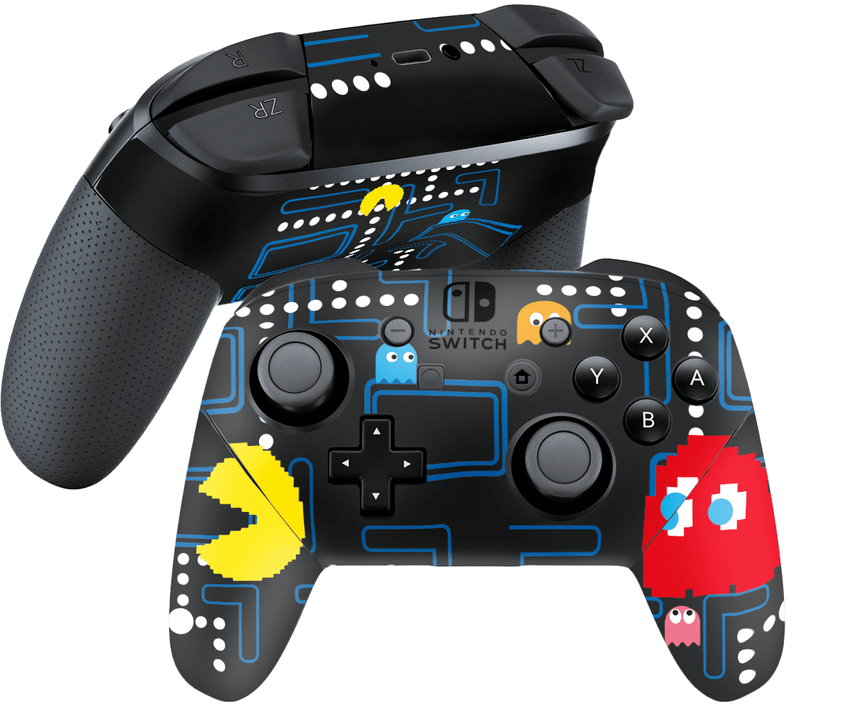 Pacman Skin Nintendo Switch Pro Controller
