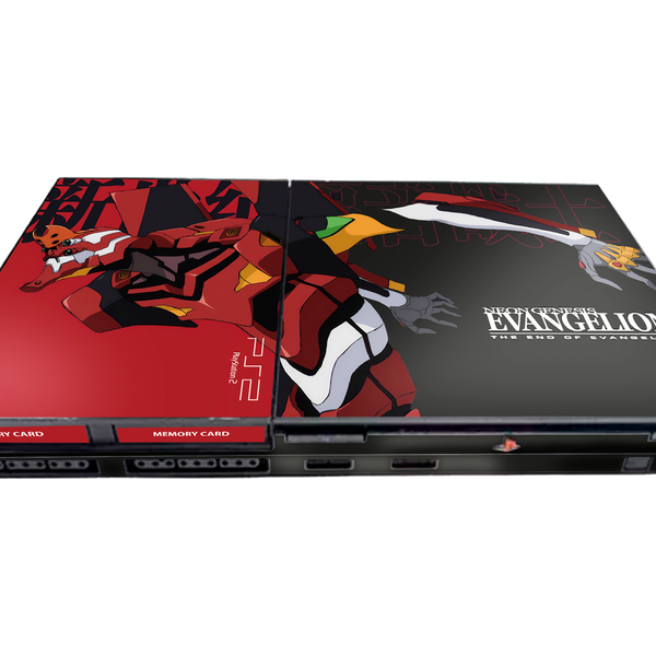 Evangelion Eva 02 Skin Playstation 2 Slim