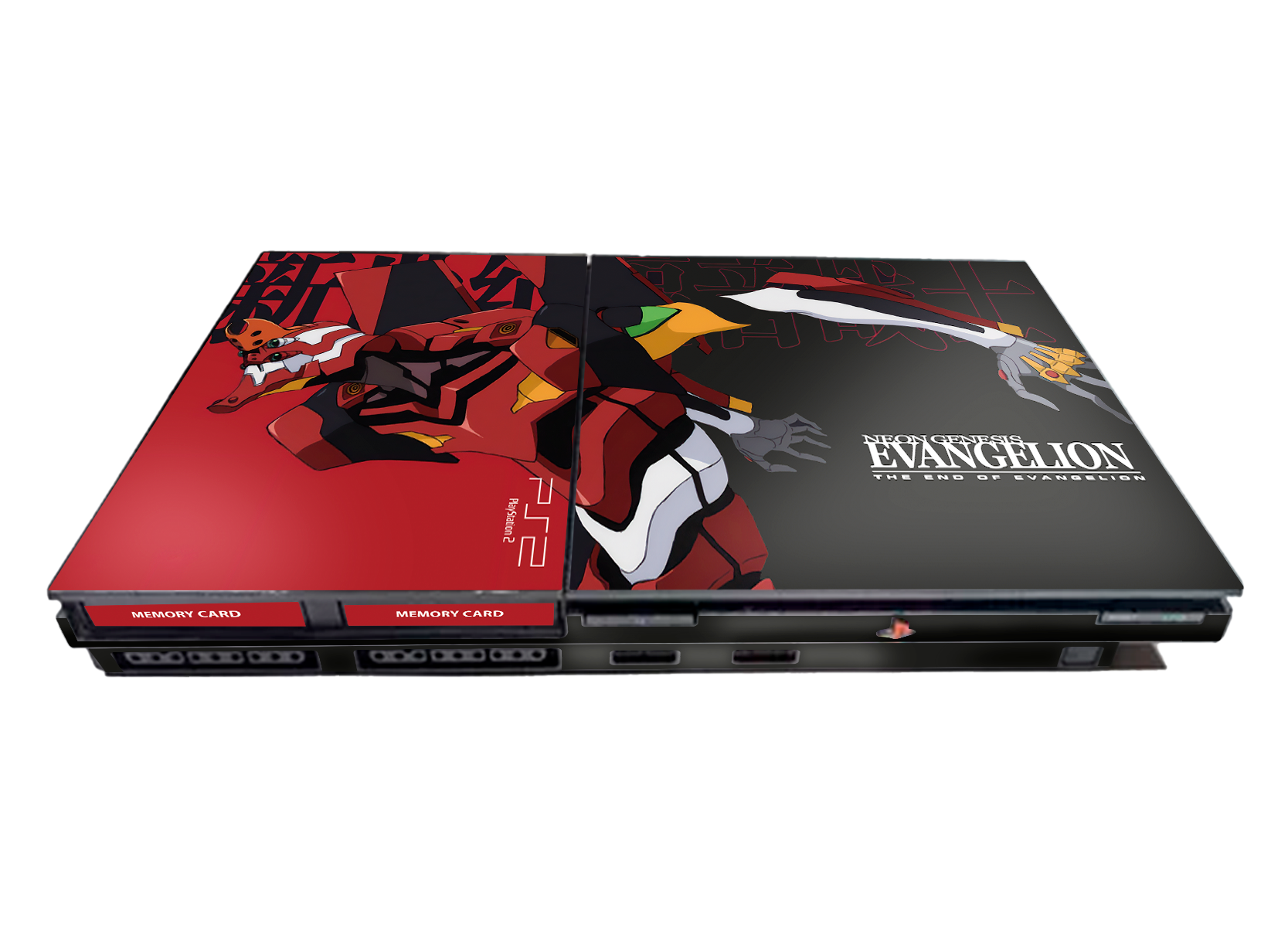 Evangelion Eva 02 Skin Playstation 2 Slim