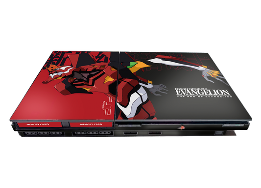 Evangelion Eva 02 Skin Playstation 2 Slim
