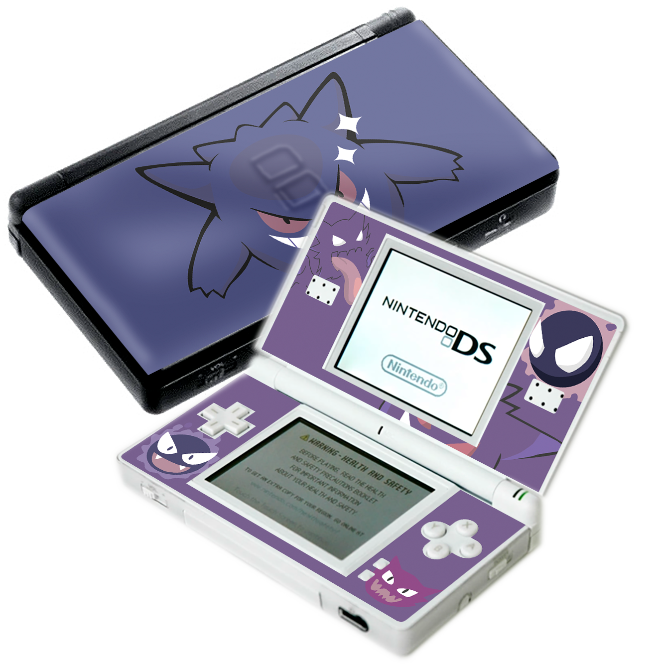 Pokemon Gengar Skin Nintendo DS Lite