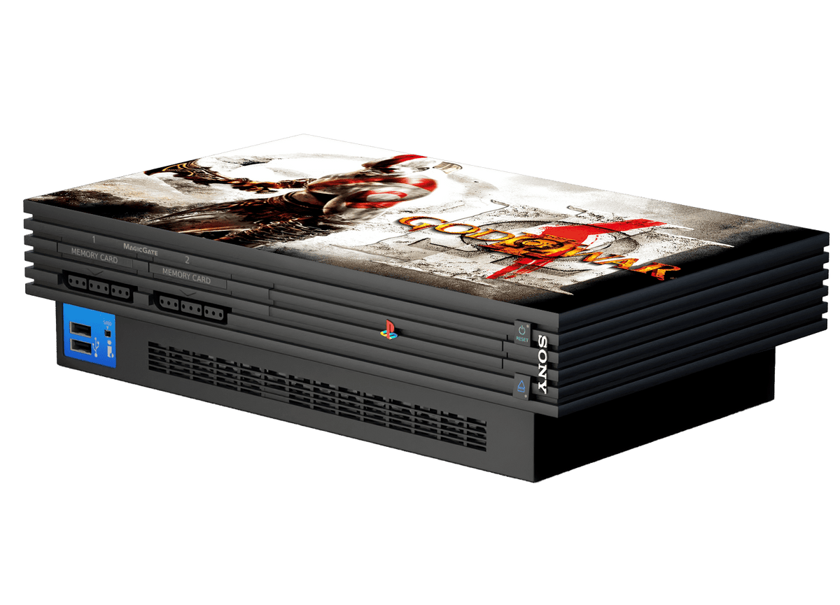 God of War Skin Playstation 2 Fat Xonebrand