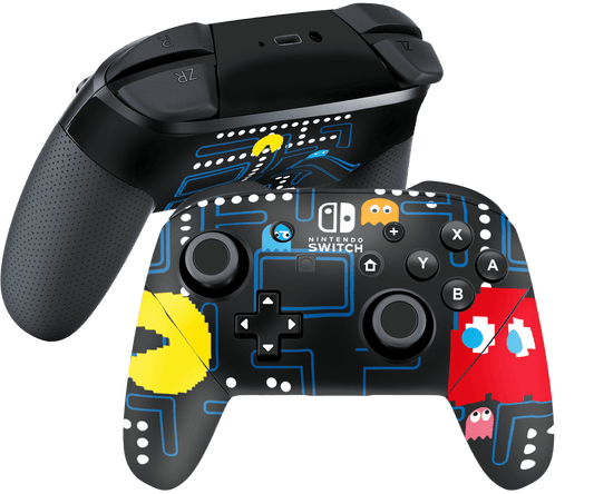 Pacman Skin Nintendo Switch Pro Controller Xonebrand