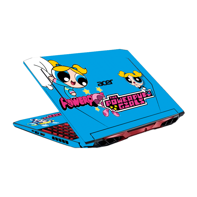 Chicas Super Poderosas Burbuja Acer Nitro 5 AN515 Skin