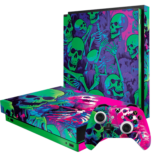 Skulls Xbox One X Bundle Skin