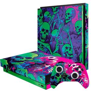 Calaveras Xbox One X Bundle Skin