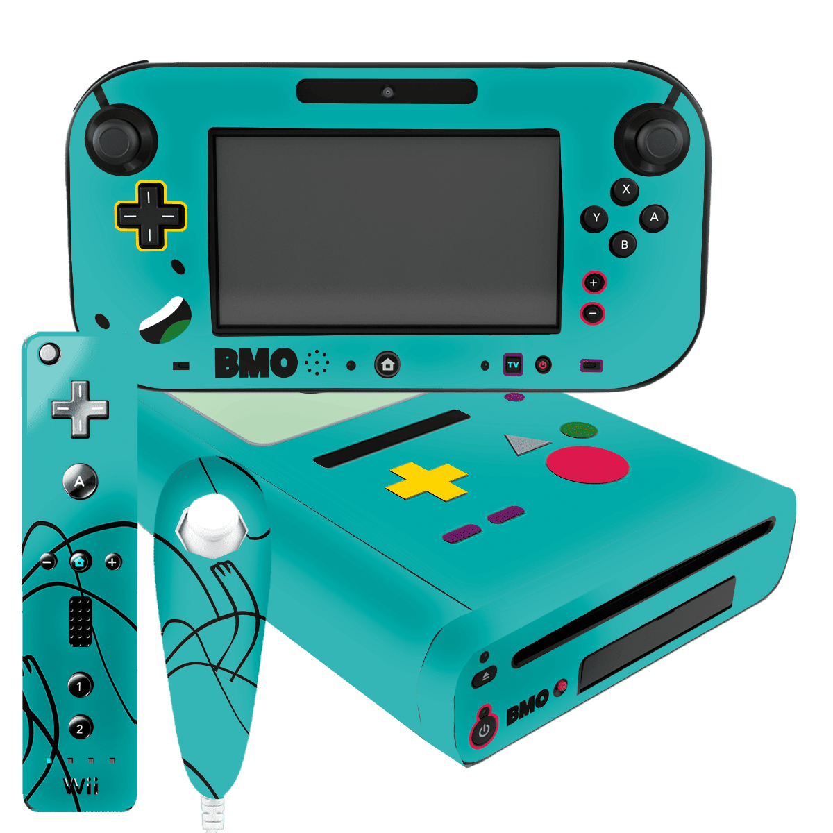 BMO Skin Nintendo Wii U (2012) Xonebrand