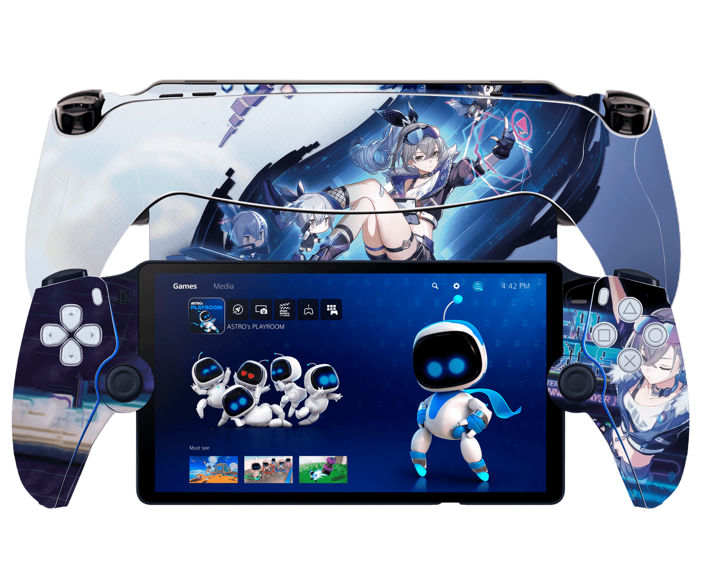 Silver Wolf PS Portal Remote Player Skin