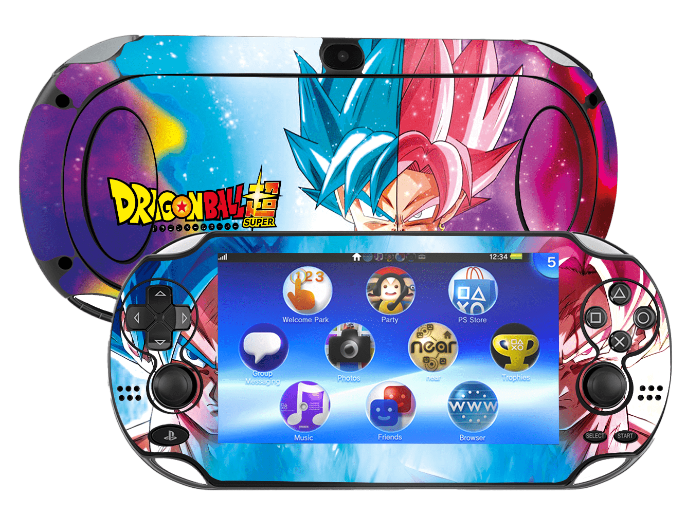 Dragon Ball Super Skin Playstation Portable PSVita Fat Xonebrand