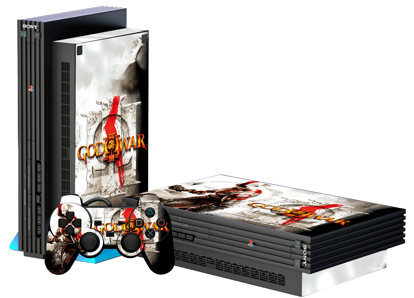 God of War 3 PS2 Fat Bundle Skin