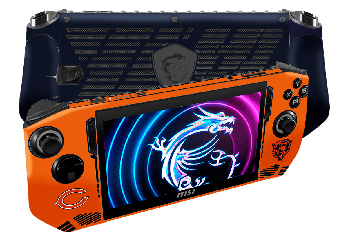 Skin para MSI Claw A1M edición Chicago Bears – Xonebrand