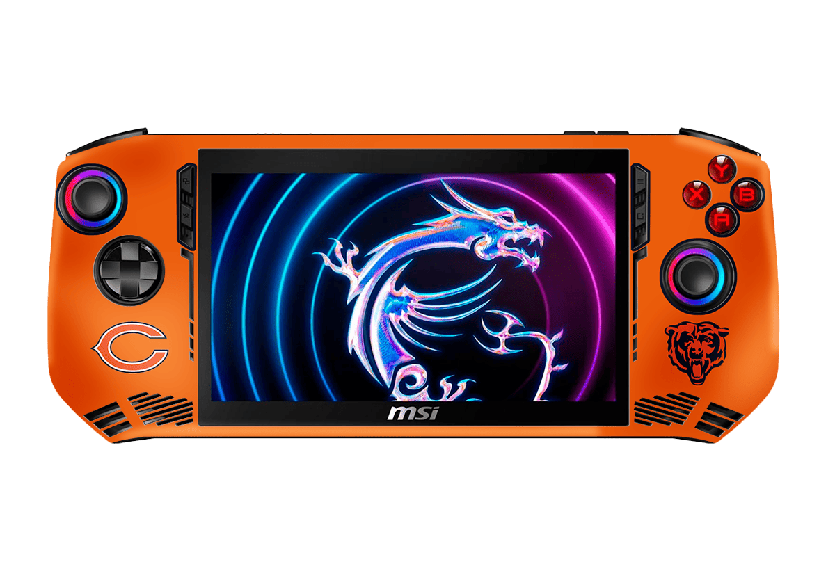 Skin para MSI Claw A1M edición Chicago Bears – Xonebrand