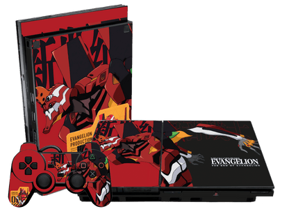 Evangelion Eva-02 PS2 Slim (2014) Bundle Skin