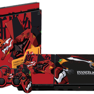 Evangelion Eva-02 PS2 Slim (2014) Bundle Skin