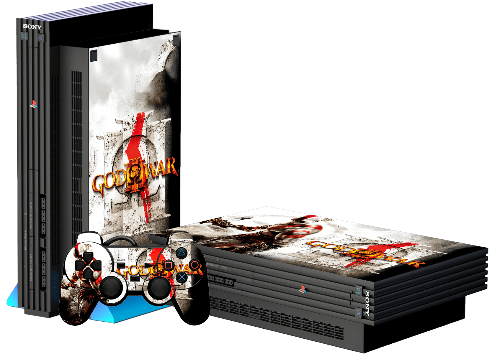 God of War PS2 Fat Bundle Skin