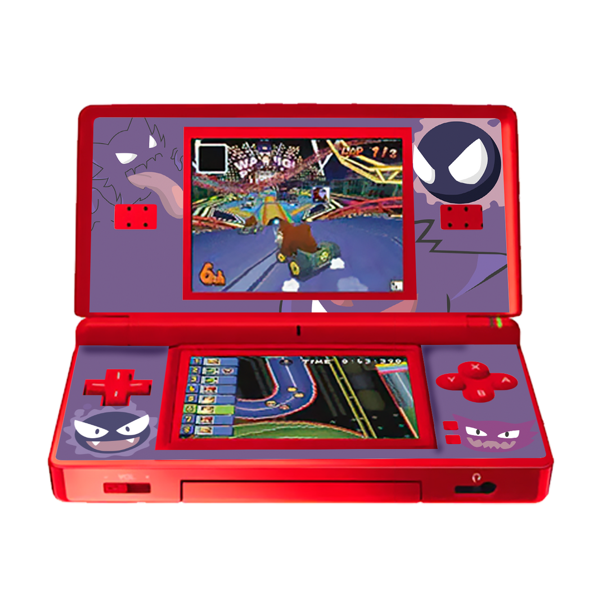 Pokemon Gengar Skin Nintendo DS Lite Xonebrand
