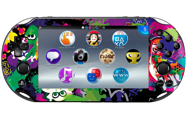 Splatoon 2 Skin Playstation Portable PSVita Slim