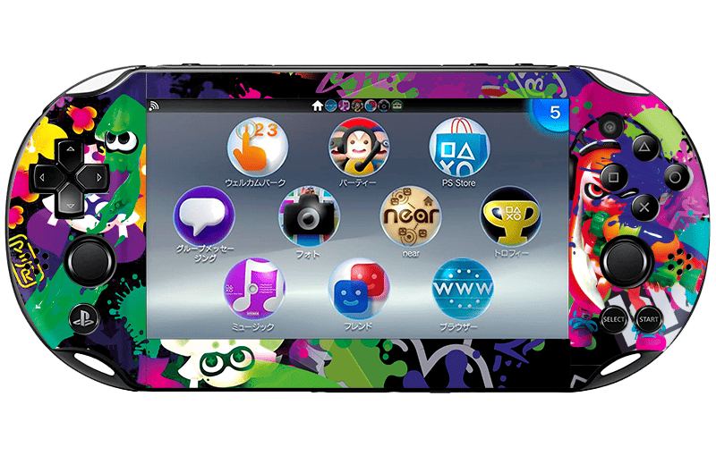 Splatoon 2 Skin Playstation Portable PSVita Slim
