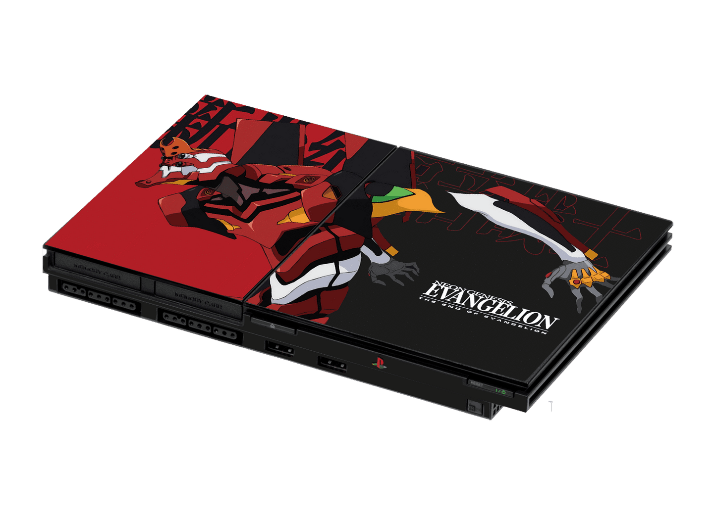 Evangelion Eva-02 PS2 Slim (2014) Bundle Skin