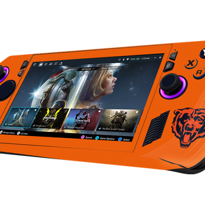 Chicago Bears Asus Rog Ally X Handheld Gaming Computer Skin