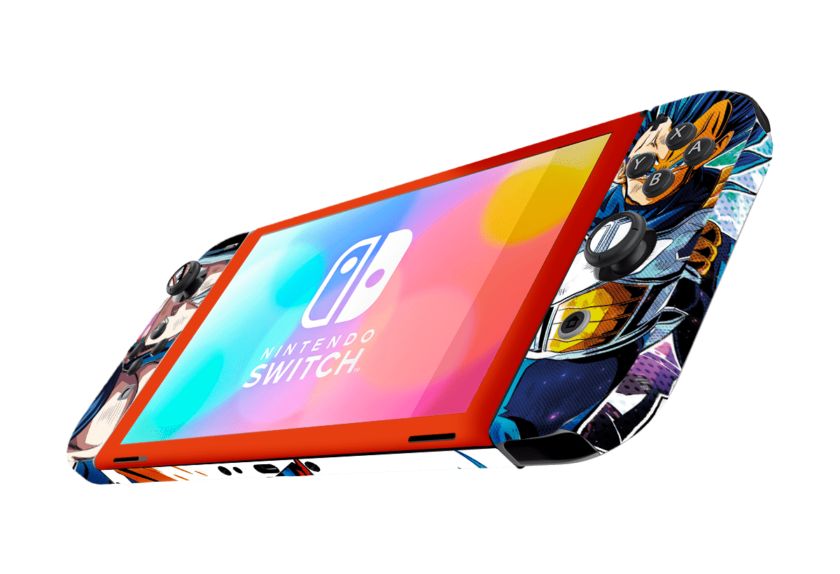 Dragon Ball Goku & Vegeta Nintendo Switch Oled (2021) Skin