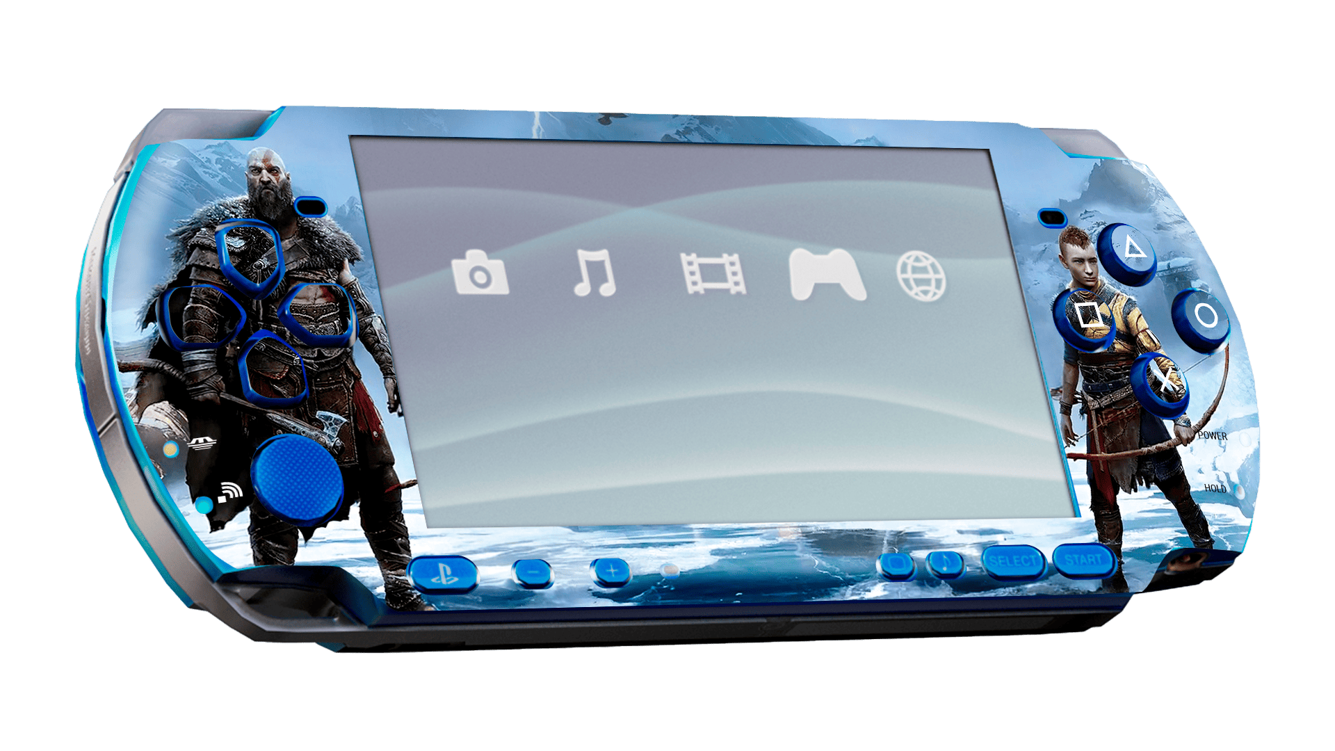 God of War Ragnarok Skin Playstation Portable (PSP) Xonebrand