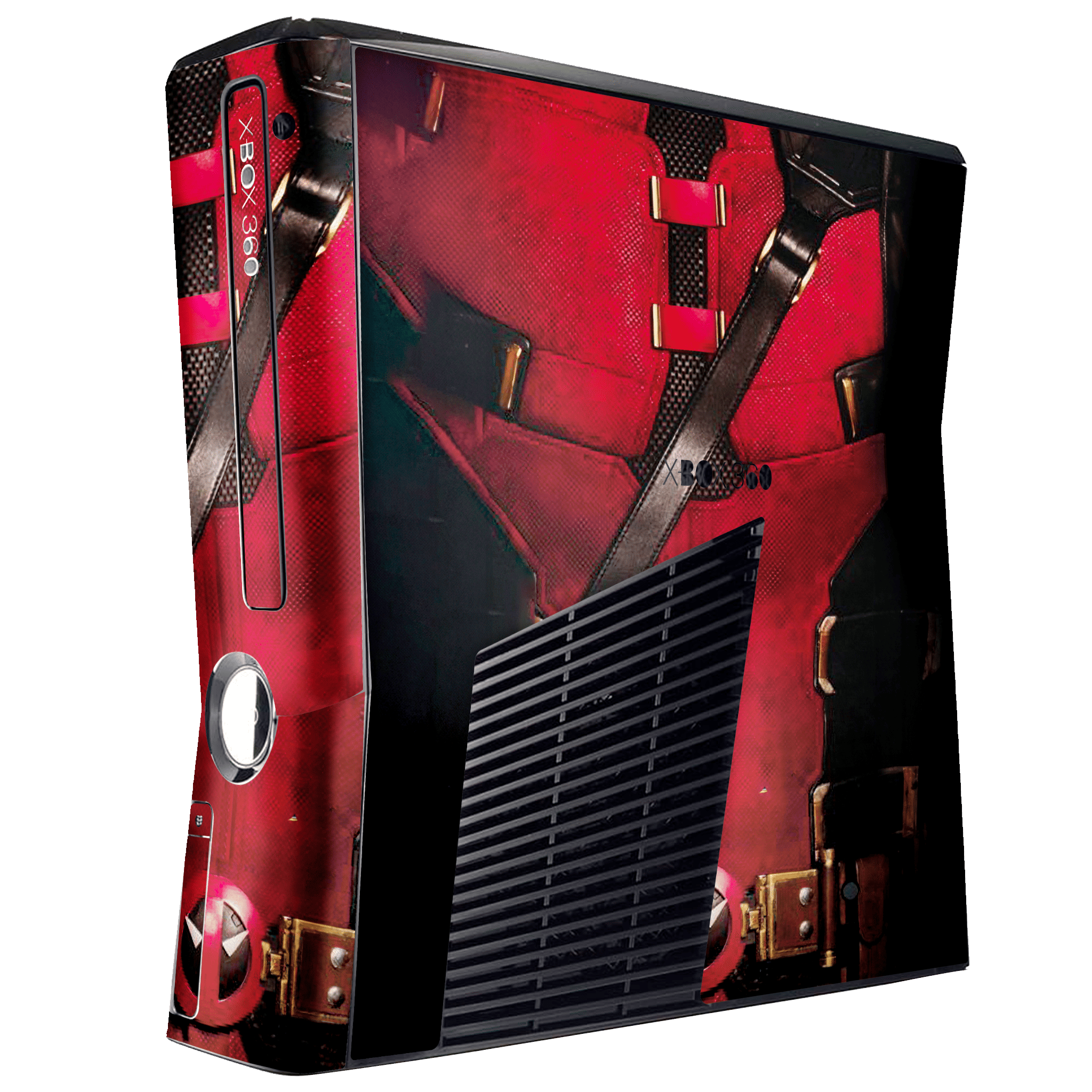 Deadpool Skin Xbox 360 Slim Xonebrand