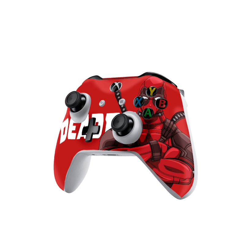 Deadpool Skin Xbox One Fat