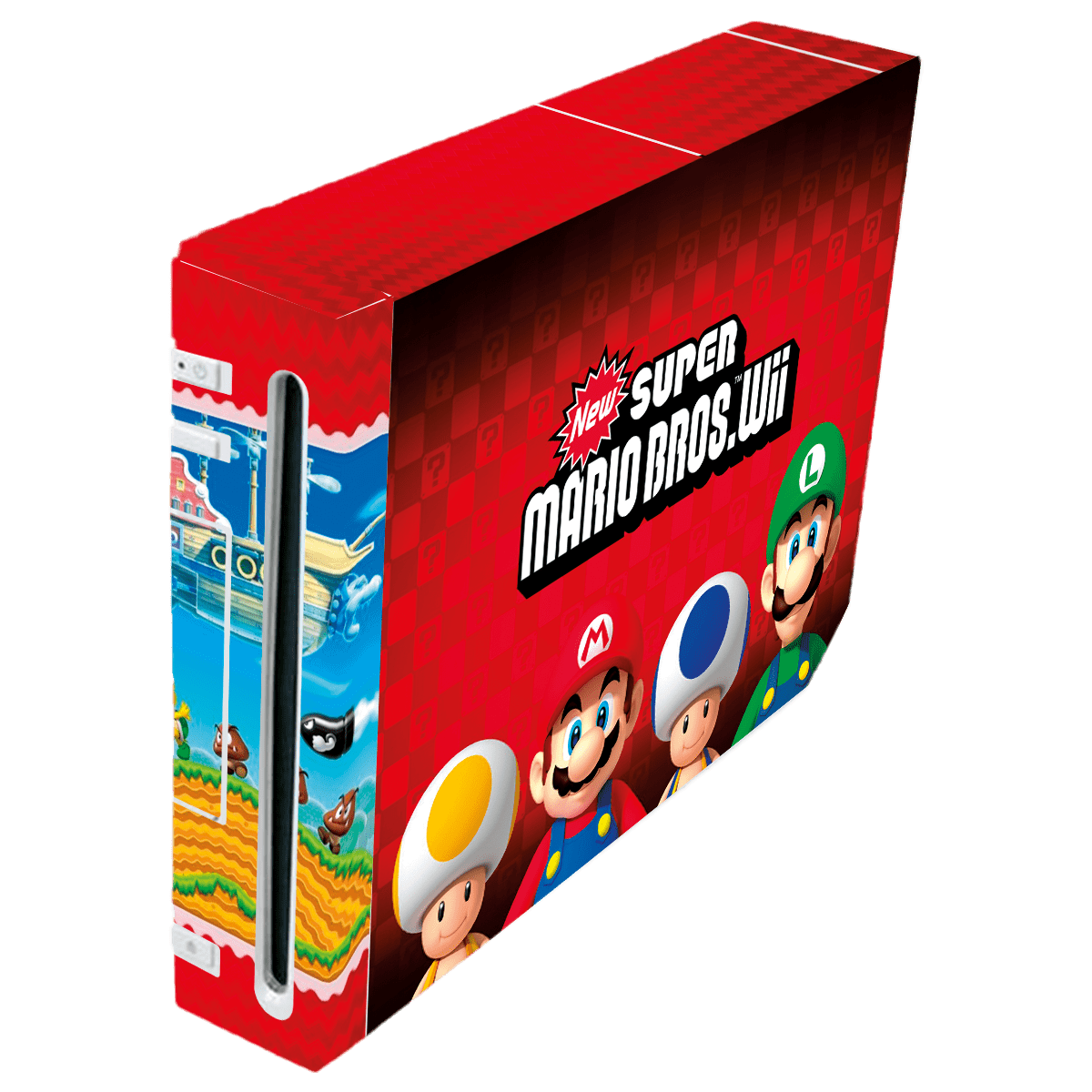 Mario Bros Nintendo Wii Skin