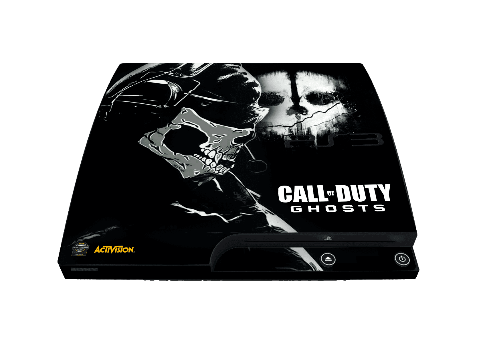 Call of Duty Ghosts Skin Playstation 3 Slim Xonebrand
