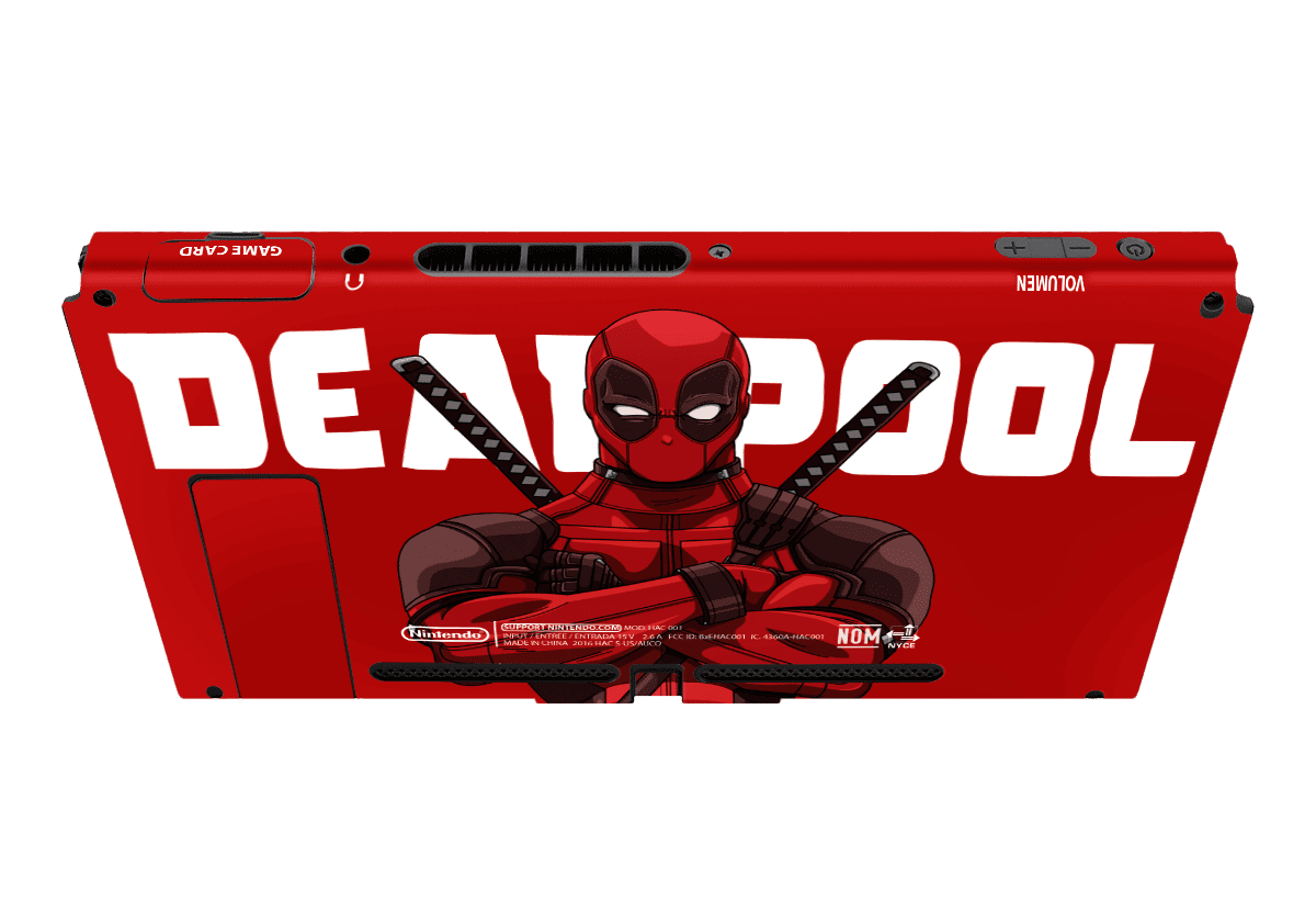 Deadpool Skin Nintendo Switch (2017) Xonebrand