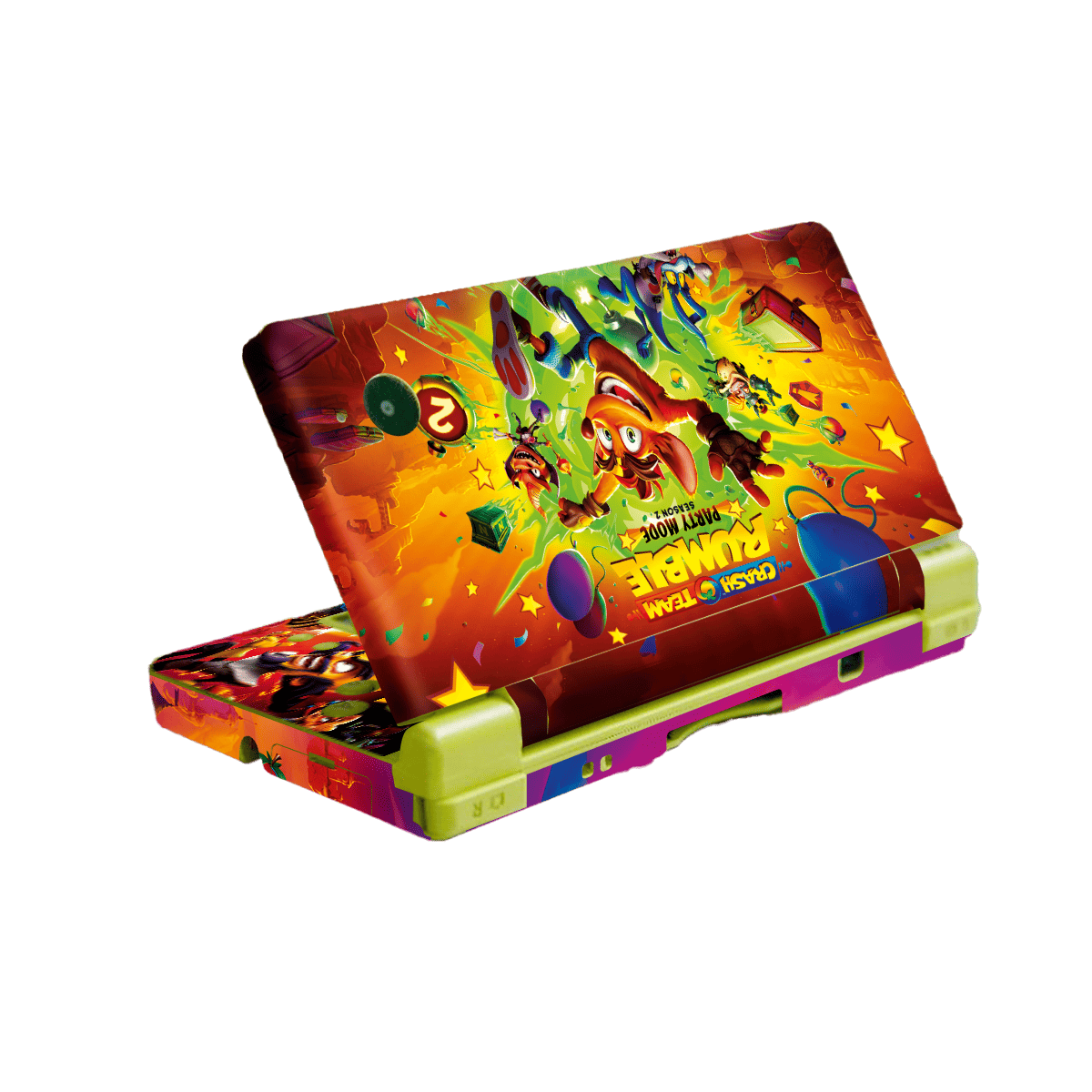 Crash Nintendo DSI XL 2010 Skin