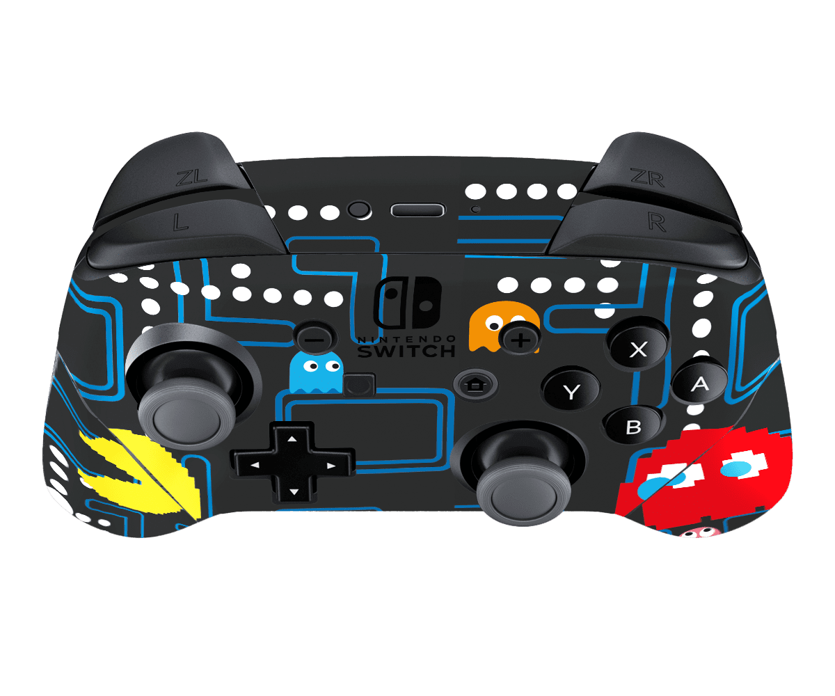 Pacman Skin Nintendo Switch Pro Controller