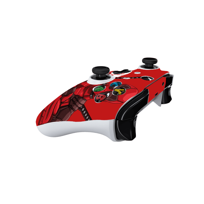 Deadpool Skin Xbox One Fat
