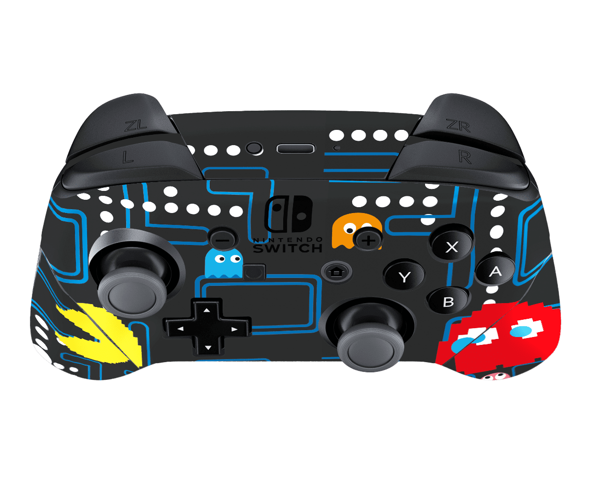 Pac-Man Nintendo Switch Pro Control Skin