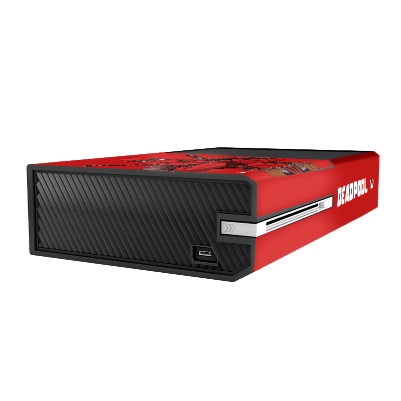 Deadpool Skin Xbox One Fat Xonebrand