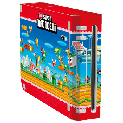 Mario Bros Nintendo Wii Skin