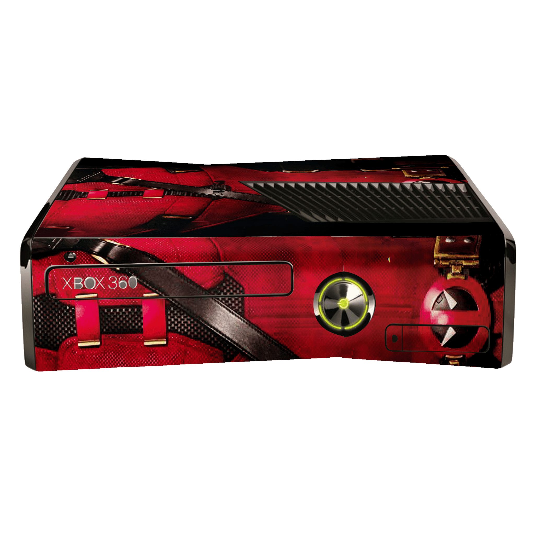 Deadpool Skin Xbox 360 Slim Xonebrand